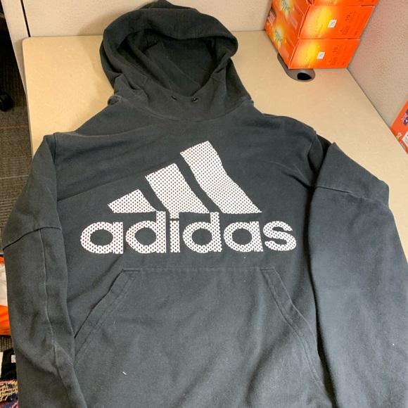 adidas funnel neck hoodie